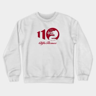 Alfa Romeo 110 years (visit:  fmDisegno.redbubble.com for full range) Crewneck Sweatshirt